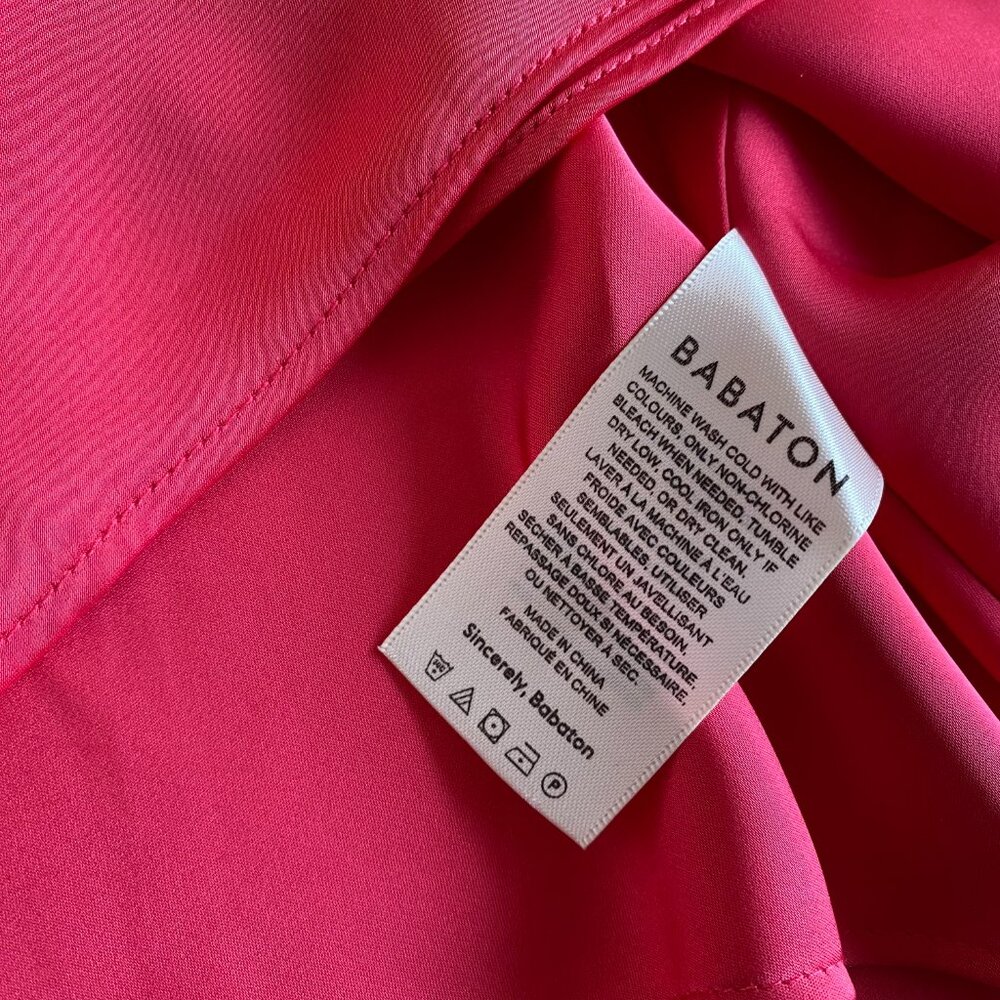 Aritzia Babaton Cowlneck Satin Camisole Size M - Picture 6 of 7